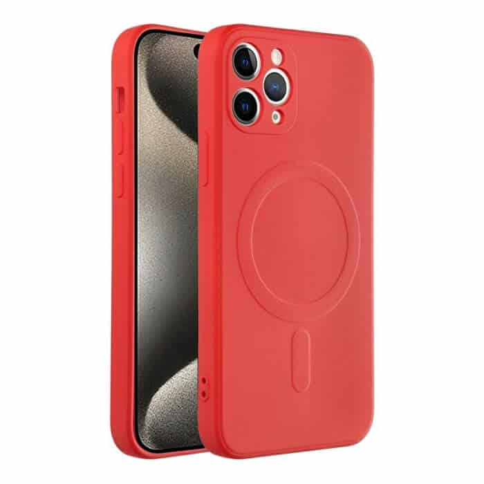 For Apple iPhone 16 | 15 | 14 | 13 | 12 | 11 Series MagSafe Magnetic Silicone Silky Soft Touch Full Protective Anti Scratch Case Cover