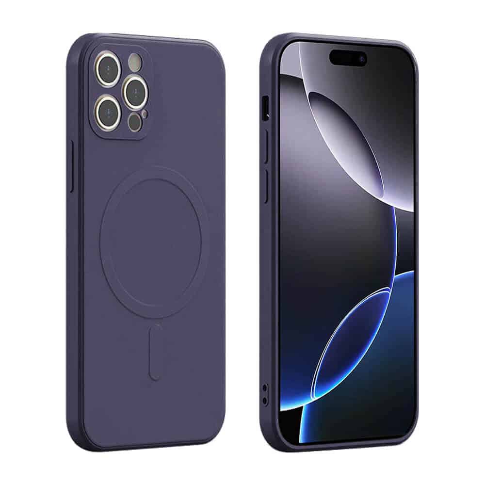 For Apple iPhone 16 | 15 | 14 | 13 | 12 | 11 Series MagSafe Magnetic Silicone Silky Soft Touch Full Protective Anti Scratch Case Cover