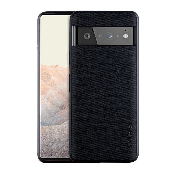 For Google Pixel AIORIA Textile Fabric Shockproof Soft TPU Heavy Duty Slim Back Case Cover