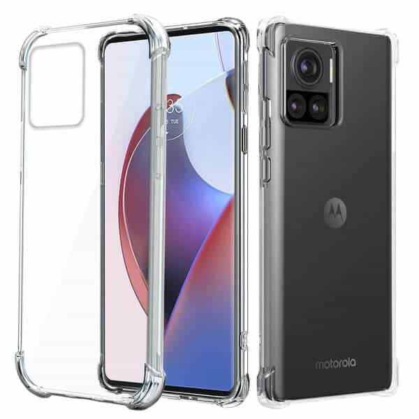 For Motorola Moto Edge 30 Ultra SupRShield Heavy Clear Case Shockproof Duty Soft Tough Gel Transparent Air Cushion Bumper Phone Back Cover
