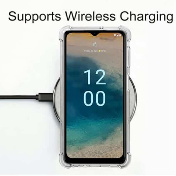 For Nokia Clear Case Shockproof Heavy Duty Gel Air Cushion Cover