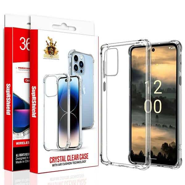 For Nokia Clear Case Shockproof Heavy Duty Gel Air Cushion Cover