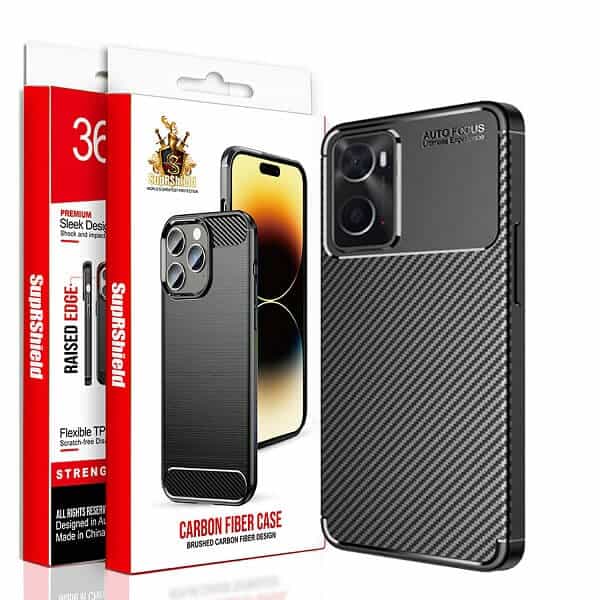 For Oppo Case Shockproof Heavy Duty Rugged Anti Knock Back Cover (Black)