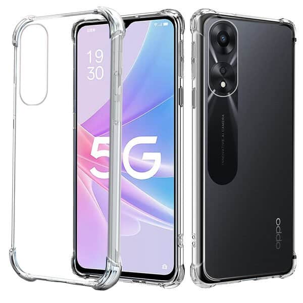 For Oppo All Models Clear Transparent Case Cover
