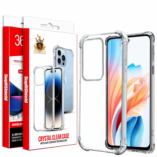 For Oppo All Models Clear Transparent Case Cover