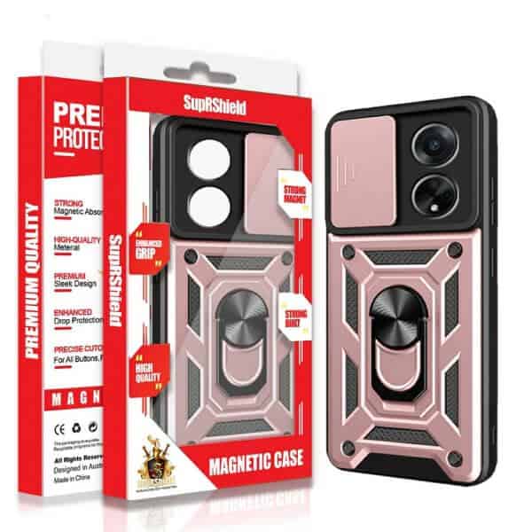 For Oppo Magnetic Ring Rugged Shockproof Case Heavy Duty Protective Back Cover