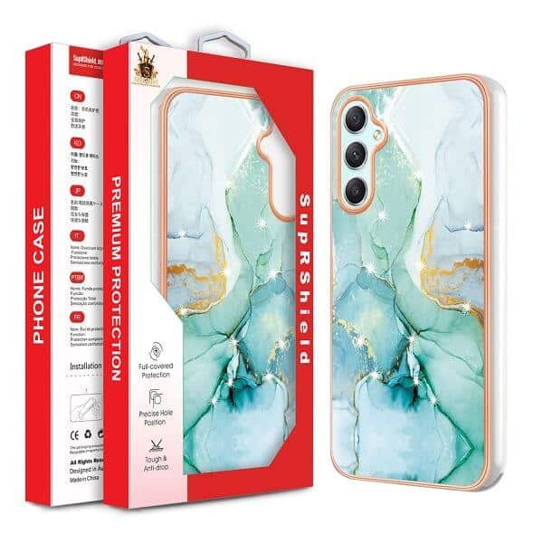 For Samsung Galaxy A Series Hard back Marble Pattern Slim Design Enhanced Camera and Screen Protection Girls and Women Cover