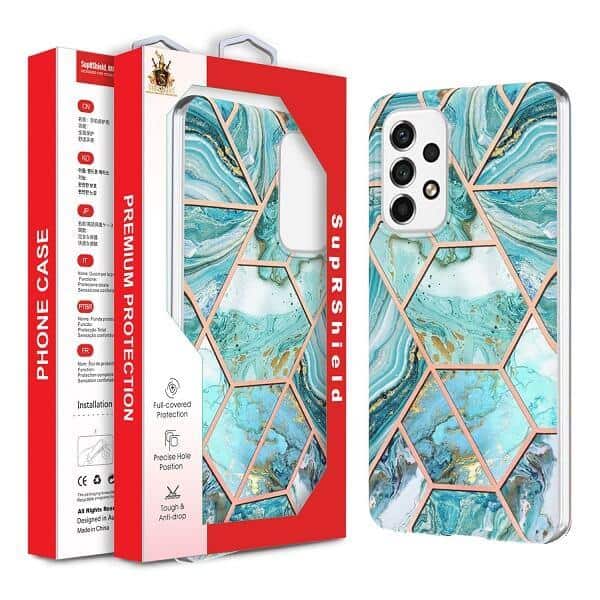For Samsung Galaxy A Series Hard back Marble Pattern Slim Design Enhanced Camera and Screen Protection Girls and Women Cover