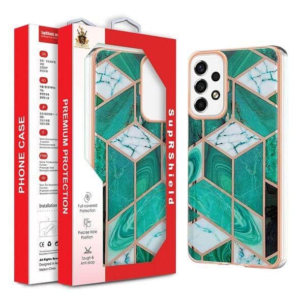 For Samsung Galaxy A Series Hard back Marble Pattern Slim Design Enhanced Camera and Screen Protection Girls and Women Cover