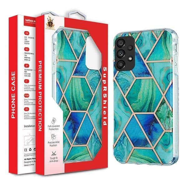 For Samsung Galaxy A Series Hard back Marble Pattern Slim Design Enhanced Camera and Screen Protection Girls and Women Cover