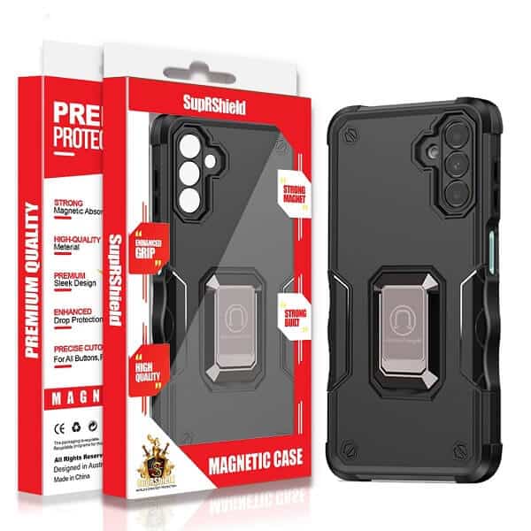 For Samsung Galaxy Magnetic Ring Rugged Shockproof Heavy Duty Protective Back Cover