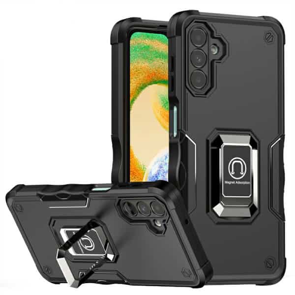 For Samsung Galaxy Magnetic Ring Rugged Shockproof Case Heavy Duty Protective Back Cover