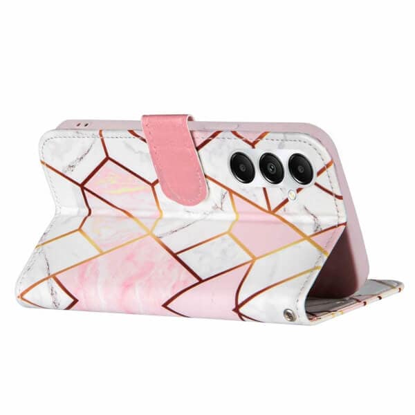 For Samsung Galaxy A05S/A15/A25/A35/A55 Case SupRShield Marble Painting Pattern Flip Wallet Leather Card Slots Shockproof Cover