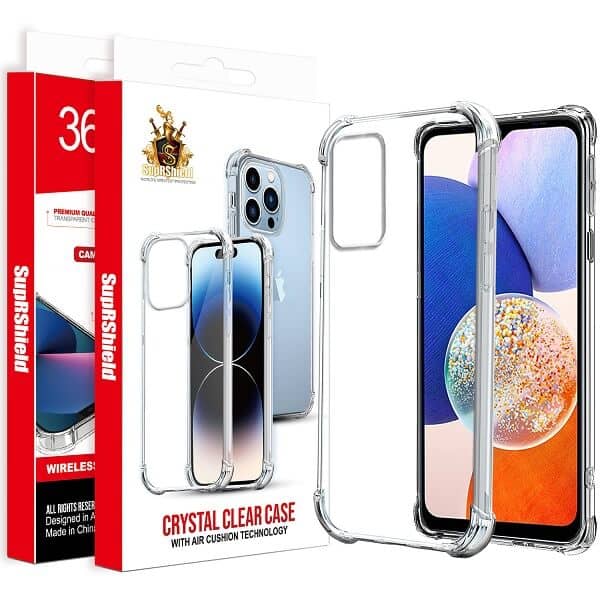 For Samsung Galaxy Clear Case Shockproof Heavy Duty Gel Air Cushion Cover