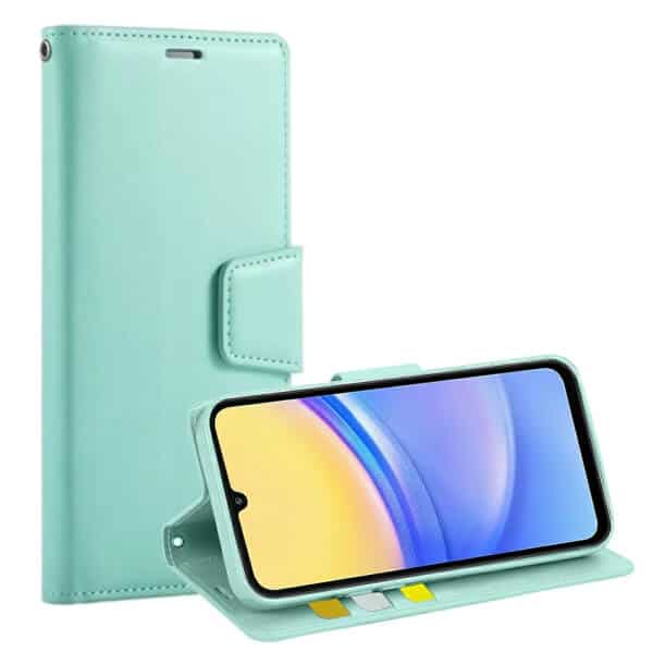 Hanman For Samsung Galaxy Wallet Leather Flip Case Cover