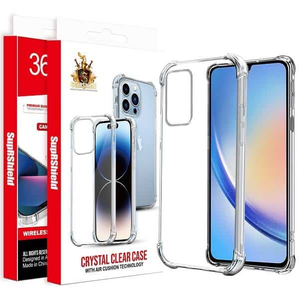 For Samsung Galaxy Clear Case Shockproof Heavy Duty Gel Air Cushion Cover