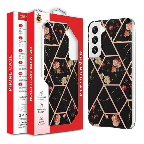 For Samsung Galaxy S Series Case Hard back Marble Pattern Slim Design Enhanced Camera and Screen Protection Girls and Women Cover