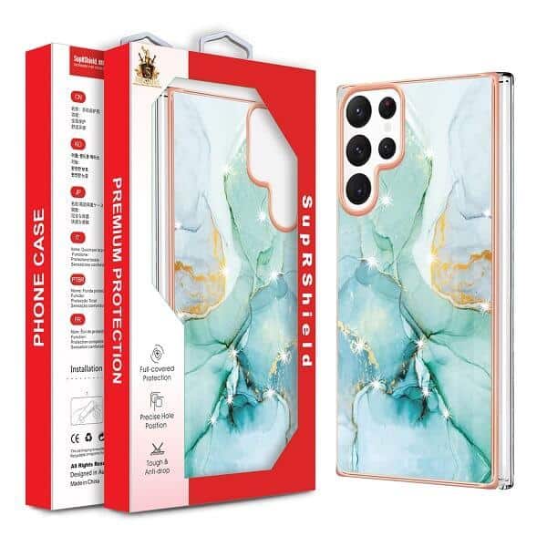 For Samsung Galaxy S Series Case Hard back Marble Pattern Slim Design Enhanced Camera and Screen Protection Girls and Women Cover