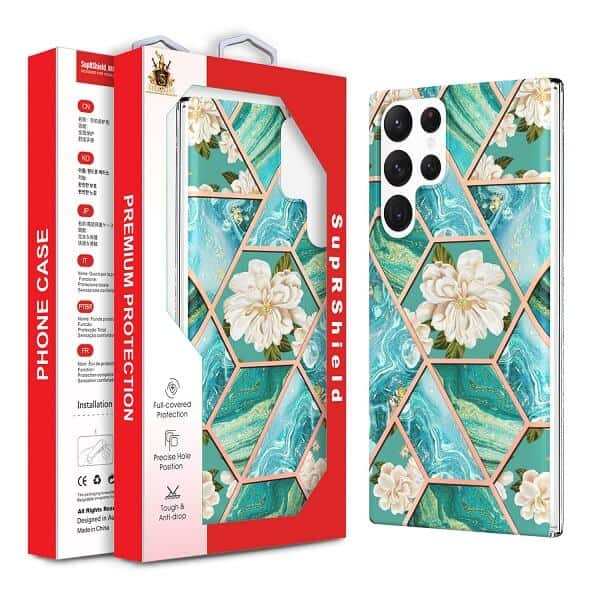 For Samsung Galaxy S Series Case Hard back Marble Pattern Slim Design Enhanced Camera and Screen Protection Girls and Women Cover