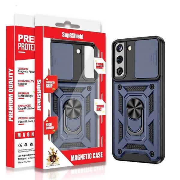 For Samsung Galaxy Magnetic Ring Rugged Shockproof Heavy Duty Protective Back Cover