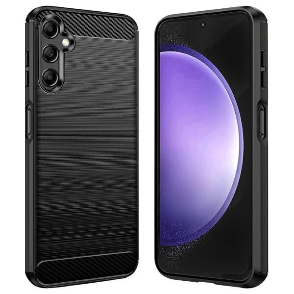 For Samsung Galaxy S Series Case Shockproof Heavy Duty Rugged Anti Knock Back Cover (Black)