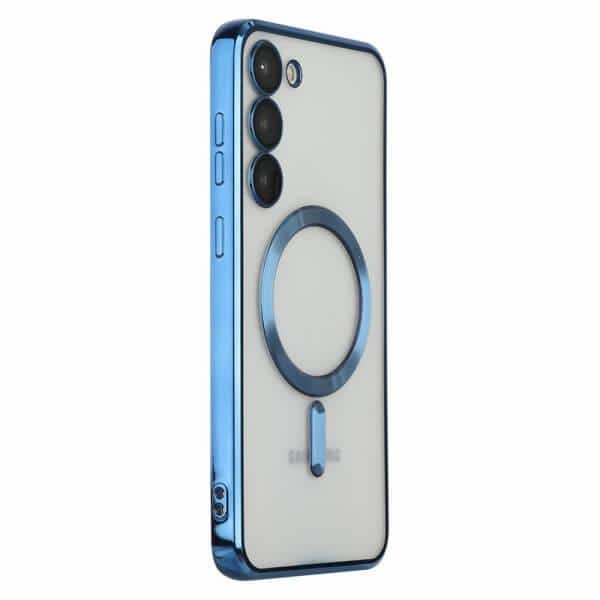 For Samsung Galaxy S25 S24 S23 S22 S21 Ultra Edge MagSafe Magnetic Case with HaloLock Shockproof Military Grade Protection Clear Cover