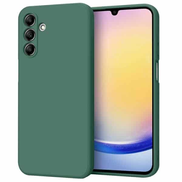 For Samsung Galaxy Silicone Silky Soft Touch Full Protective Anti Scratch Cover with Microfiber Lining Back Case