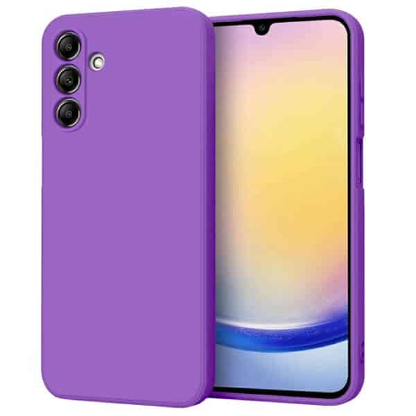 For Samsung Galaxy Silicone Silky Soft Touch Full Protective Anti Scratch Cover with Microfiber Lining Back Case