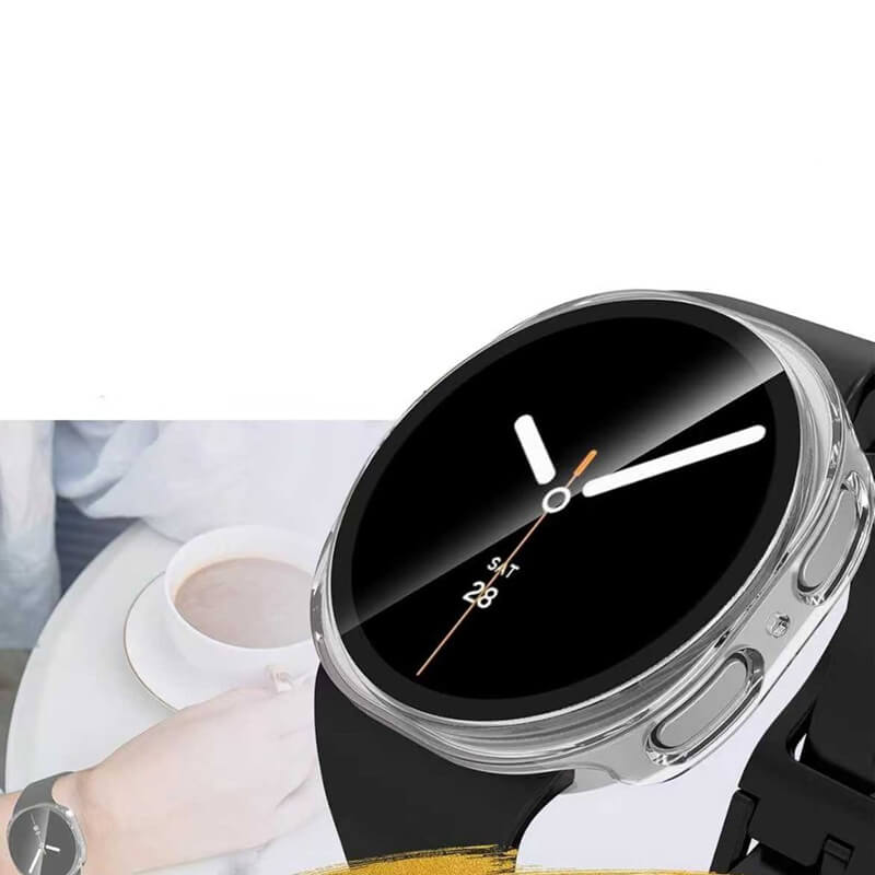 For Samsung Galaxy Watch 8 40 44mm Soft Gel Case Full Cover Protector