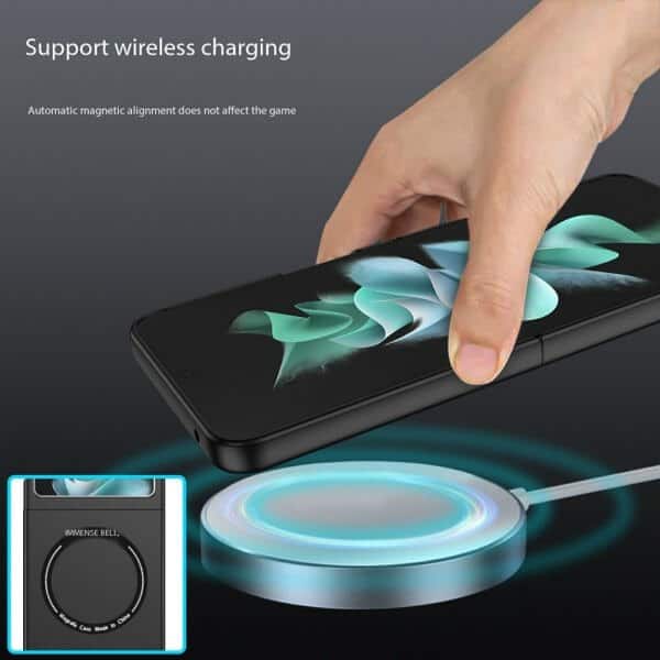 For Samsung Galaxy Z Flip 5 Magsafe Magnetic Wireless Charging Shockproof Case Cover