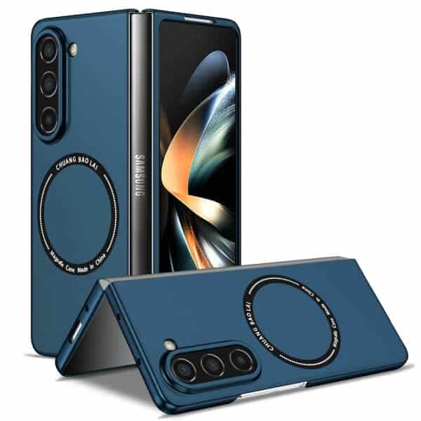 For Samsung Galaxy Z Fold 5 Magsafe Magnetic Wireless Charging Shockproof Case Cover