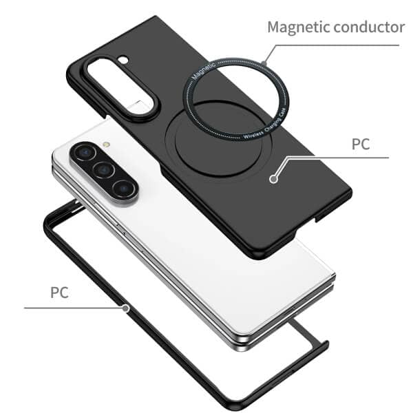 For Samsung Galaxy Z Fold 6 5G Magsafe, Ultra Thin Magnetic Shockproof Phone Case Cover