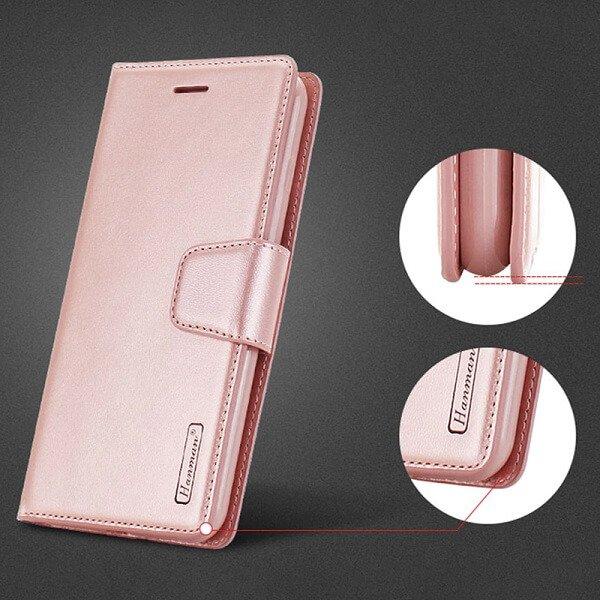 Genuine Hanman Wallet Leather Flip Case Cover For Apple iPhone All Models