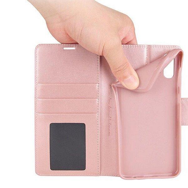 Genuine Hanman Wallet Leather Flip Case Cover For Apple iPhone All Models