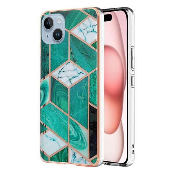For iPhone 1515 Pro15 Pro Max 15 Plus Case Hard back Marble Pattern Slim Design Enhanced Camera and Screen Protection Girls and Women Cover