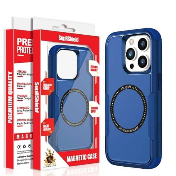 For iPhone 17/17Air/17Pro/15/15 Pro/15 Pro Max /15/17 Plus MagSafe Compatible 3in1 Case Hybrid Armor Heavy Duty Shockproof Cover