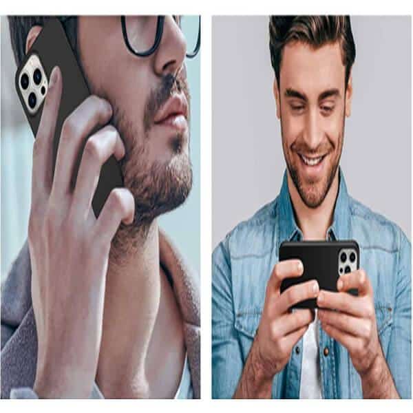 For Apple  iPhone Silicone Silky Soft Touch Full Protective Anti Scratch Cover with Microfiber Lining Back Case