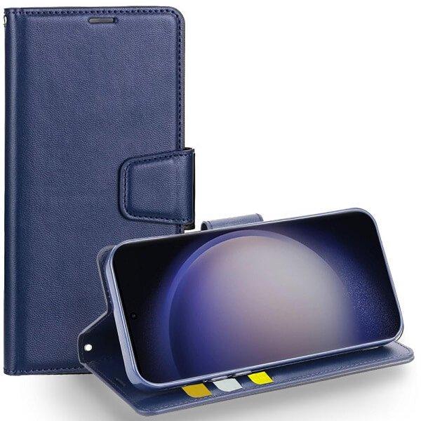Hanman For Samsung Galaxy Wallet Leather Flip Case Cover