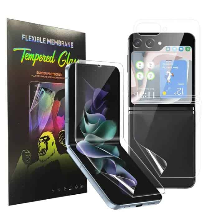 For Samsung Galaxy Z Fold 6 5 4 Z Flip 6 5 4 Fexible Membrane Scratch ResistanceTPU HD Clear Screen Protector Flim