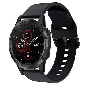 Garmin Silicone Wristband Adjustable Replacement Rubber Watch Band Kit