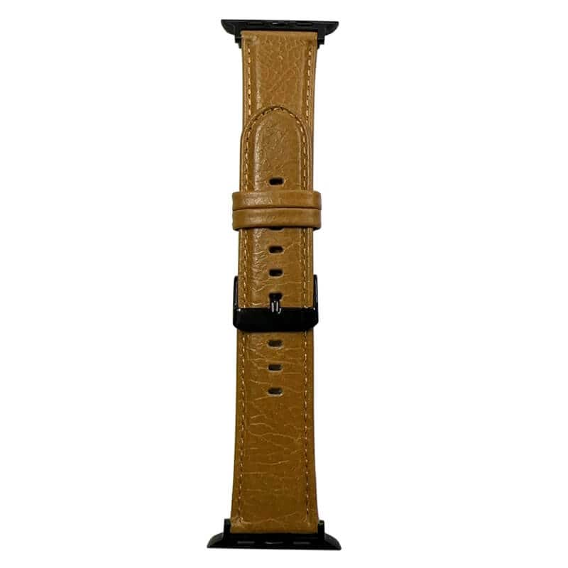Genuine Leather Wristband For Apple Watch Series 10 9 8 7 SE 6 5 4 3 2 1 Ultra 2 38 40 41 42 44 45 46 49mm