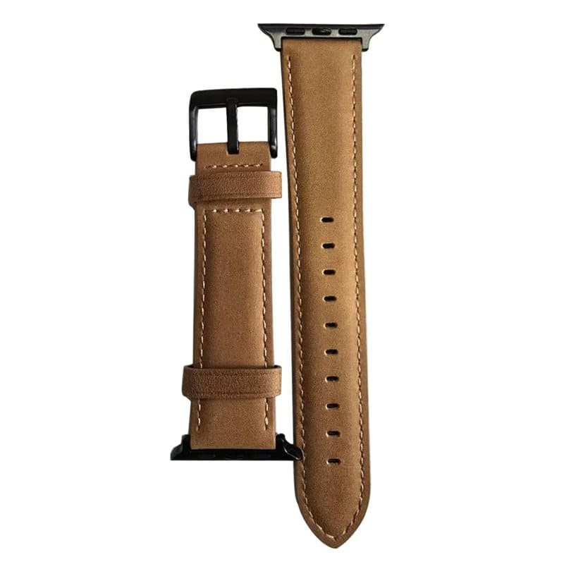 Genuine Leather Wristband For Apple Watch Series 10 /9 /8 /7 /SE /6 /5 /4 /3 /2 /1 Ultra 2 38 /40 /41 /42 /44 /45 /46 /49mm