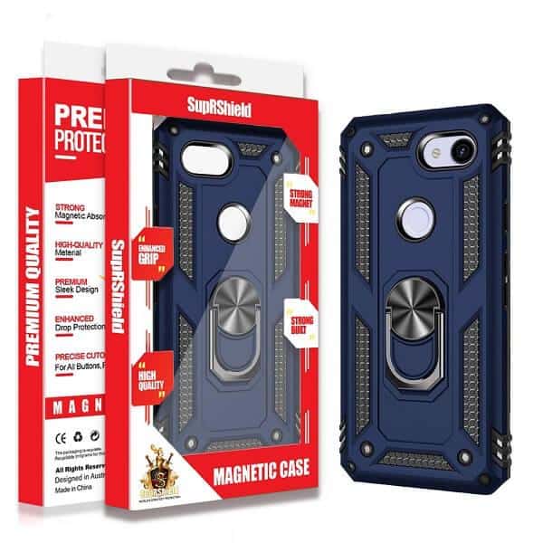 For Google Pixel Magnetic Ring Rugged Shockproof Case Heavy Duty Protective Back Cover