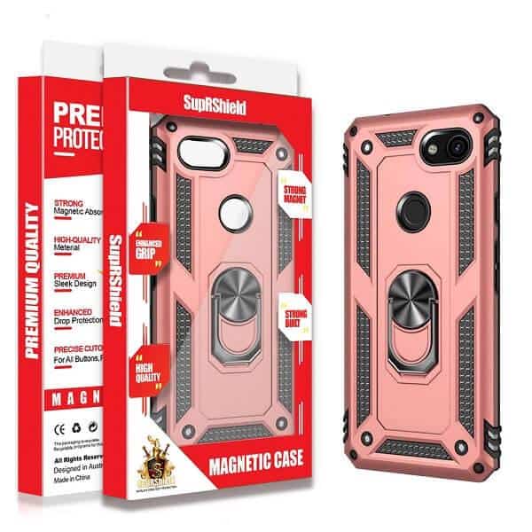For Google Pixel Magnetic Ring Rugged Shockproof Case Heavy Duty Protective Back Cover