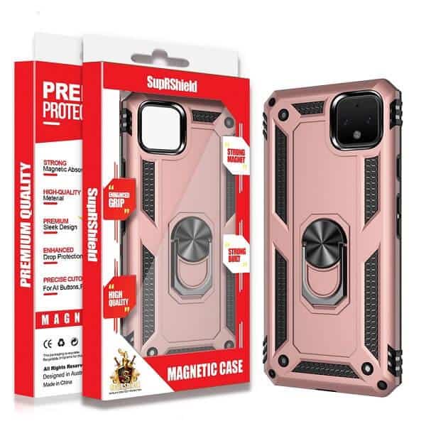 For Google Pixel Magnetic Ring Rugged Shockproof Case Heavy Duty Protective Back Cover