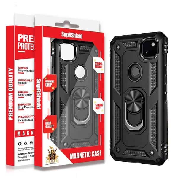 For Google Pixel Magnetic Ring Rugged Shockproof Case Heavy Duty Protective Back Cover