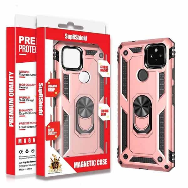 For Google Pixel Magnetic Ring Rugged Shockproof Case Heavy Duty Protective Back Cover