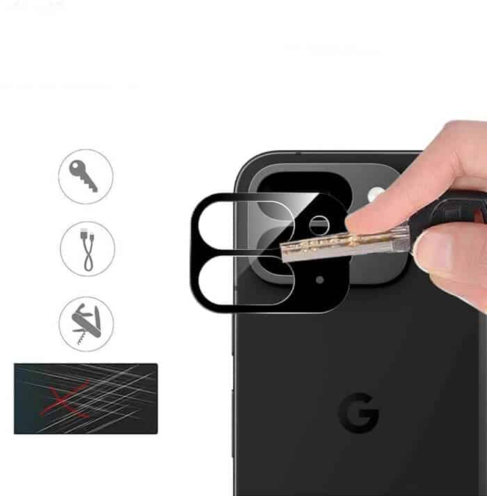 Google Pixel Camera Lens Tempered Glass Screen Protector Film