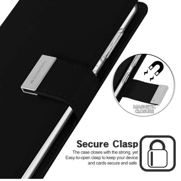Goospery For Samsung Galaxy S23 FE Rich Diary Wallet Leather Flip Case Cover