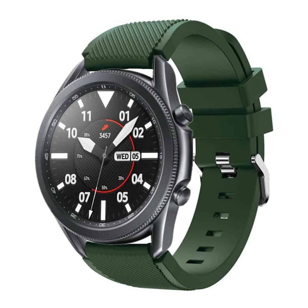 For Samsung Galaxy Watch 3 45MM 46MM Gear S3 Clasic /Frontier Replacement Silicone Sport Wrist Band Wristband Strap